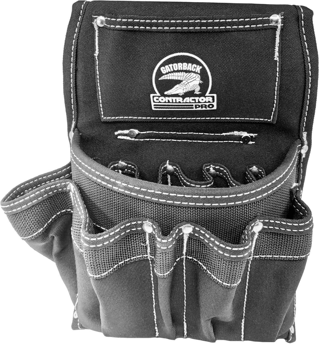 Gatorback B640 12-Pocket Utility Tool Pouch w/ Nylon Belt