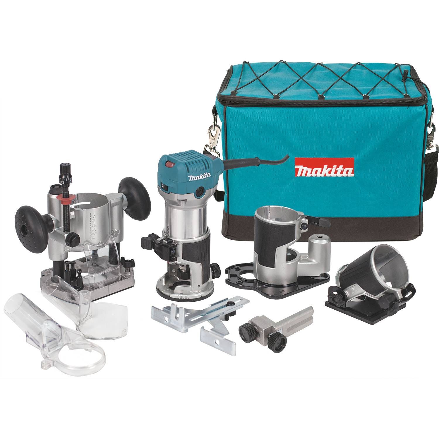 Makita RT0701CX3 1-1/4 HP* Compact Router Kit
