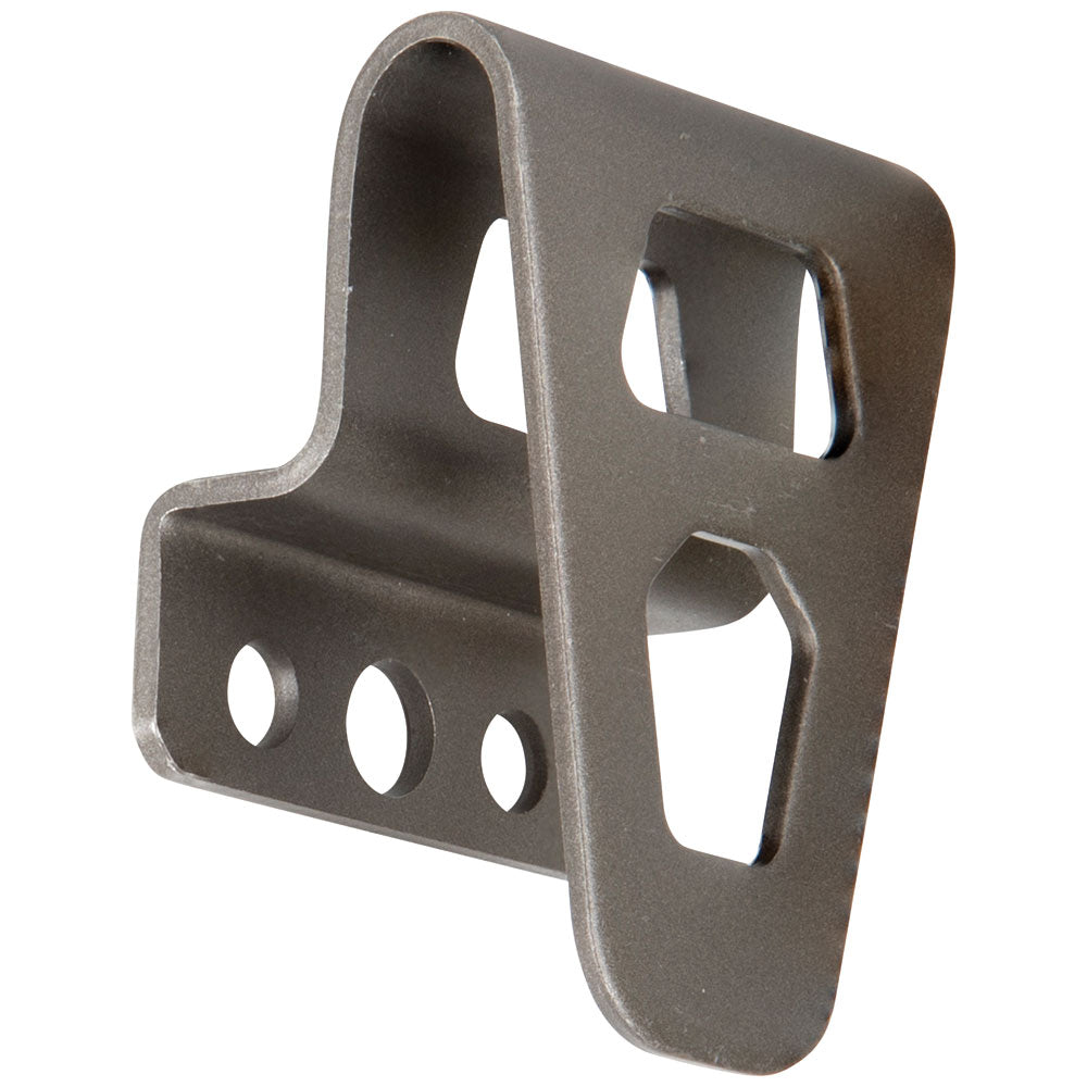 Klein metal belt clip, right side view