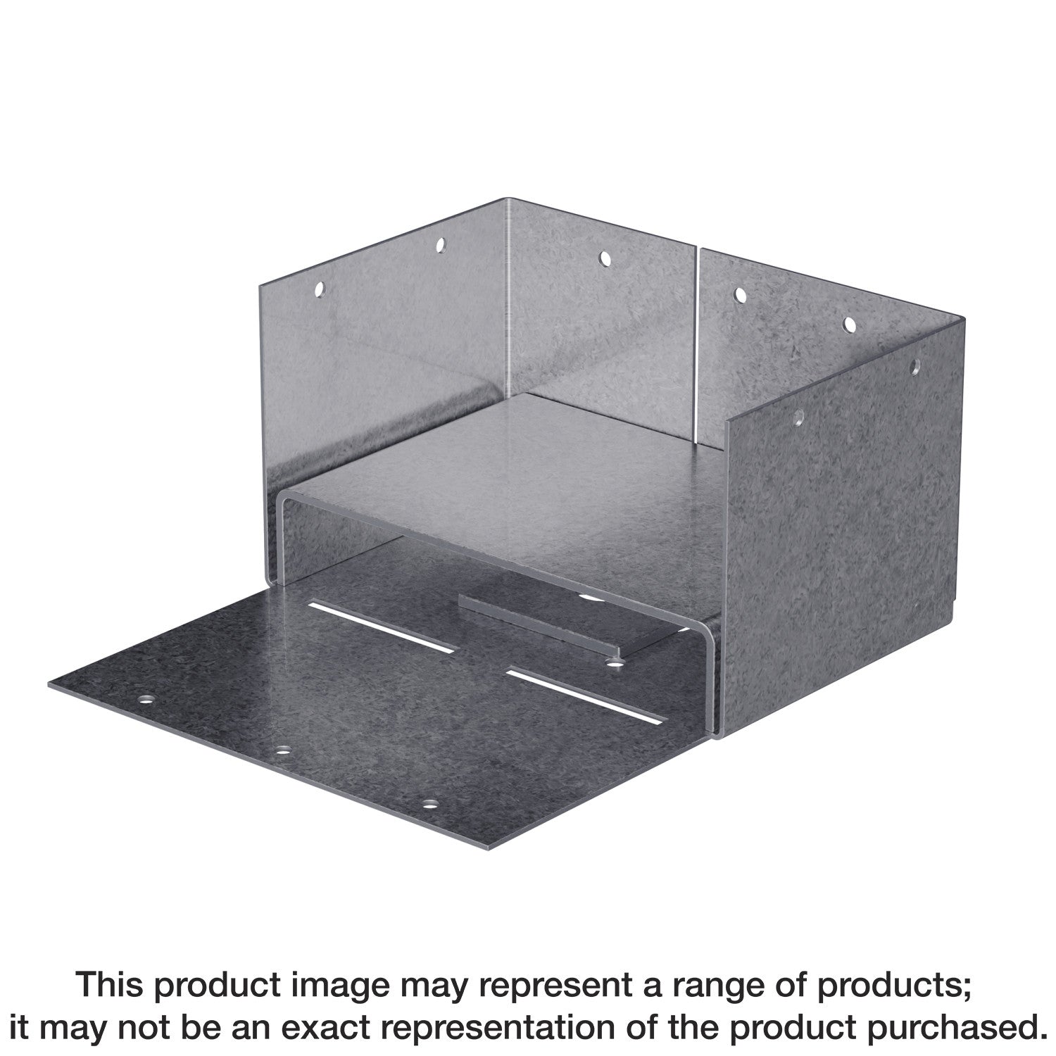 Simpson Strong-Tie ABW44Z ABW ZMAX Galvanized Adjustable Standoff Post Base for 4x4