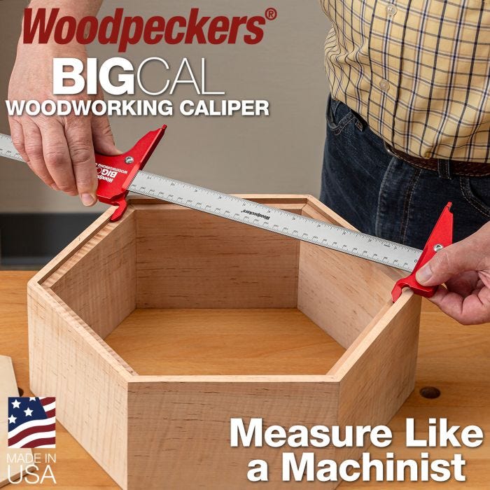 Woodpeckers BC-12300 BigCal 12 in. (300mm) Woodworking Caliper