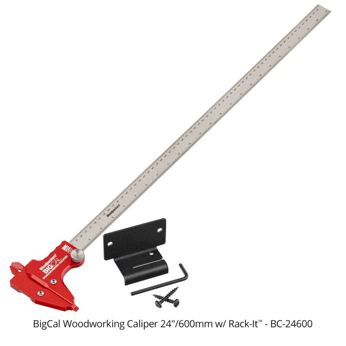Woodpeckers BC-24600 BigCal 24 in. (600mm) Woodworking Caliper