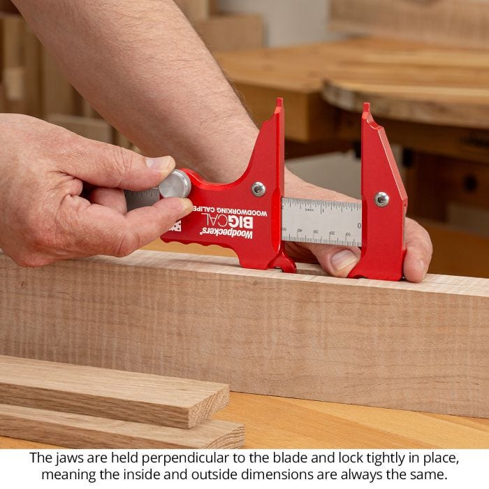 Woodpeckers BC-24600 BigCal 24 in. (600mm) Woodworking Caliper