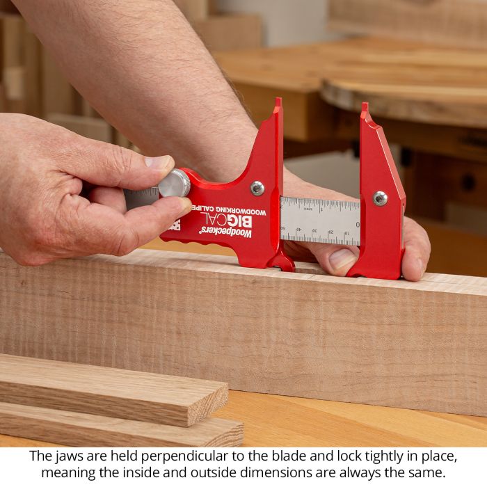 Woodpeckers BC-COMBO BigCal 12 in. & 24 in. Woodworking Caliper Combo Set