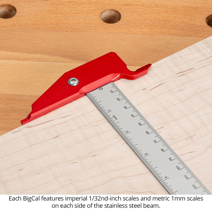 Woodpeckers BC-COMBO BigCal 12 in. & 24 in. Woodworking Caliper Combo Set