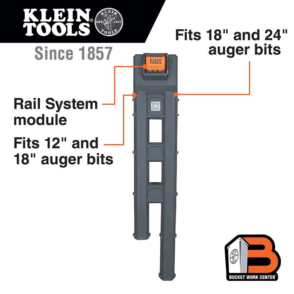 Klein Tools Auger Bit Rail System Storage Module (BC507C)