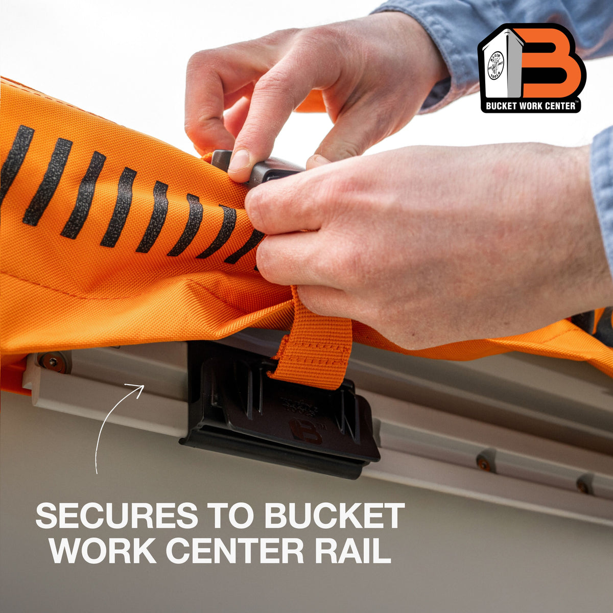 Klein 1-Man Bucket Cover rigid panels and tether points