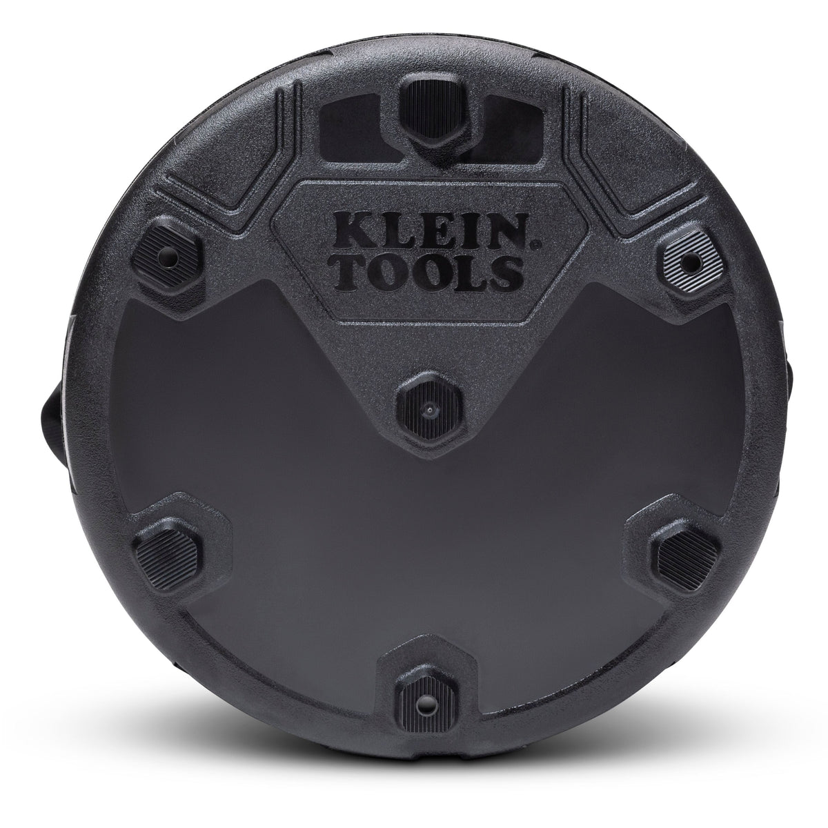 Klein straight utility bucket with high-visibility orange interior