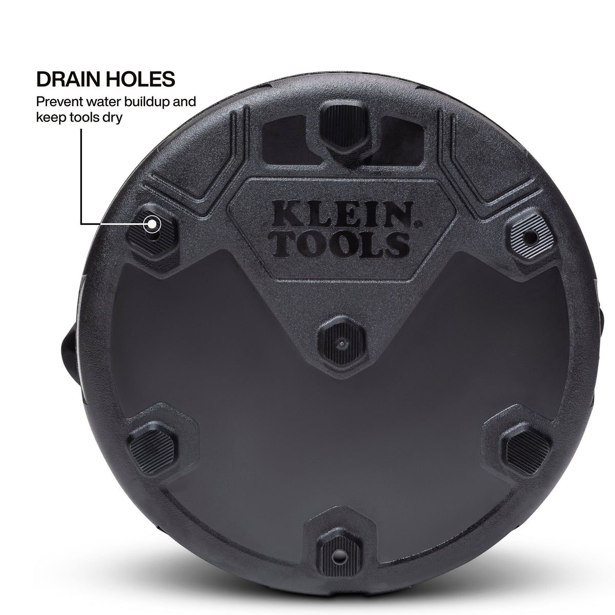 Klein straight utility bucket 1680D nylon construction