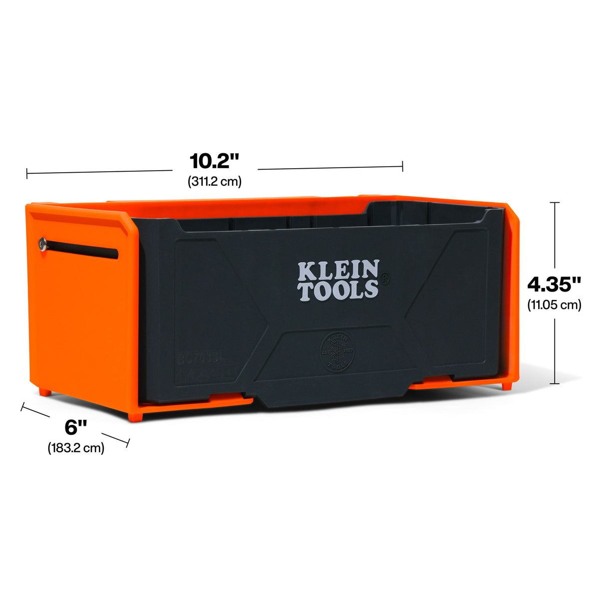 Klein Tools BC703SL removable inserts in sliding drawer