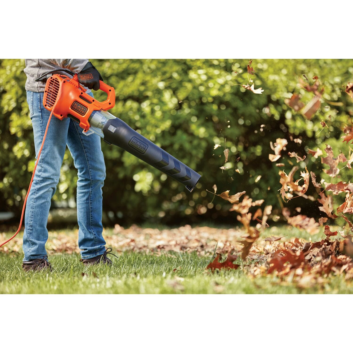 Black & Decker BEBL750 9 Amp 450 CFM Axial Leaf Blower