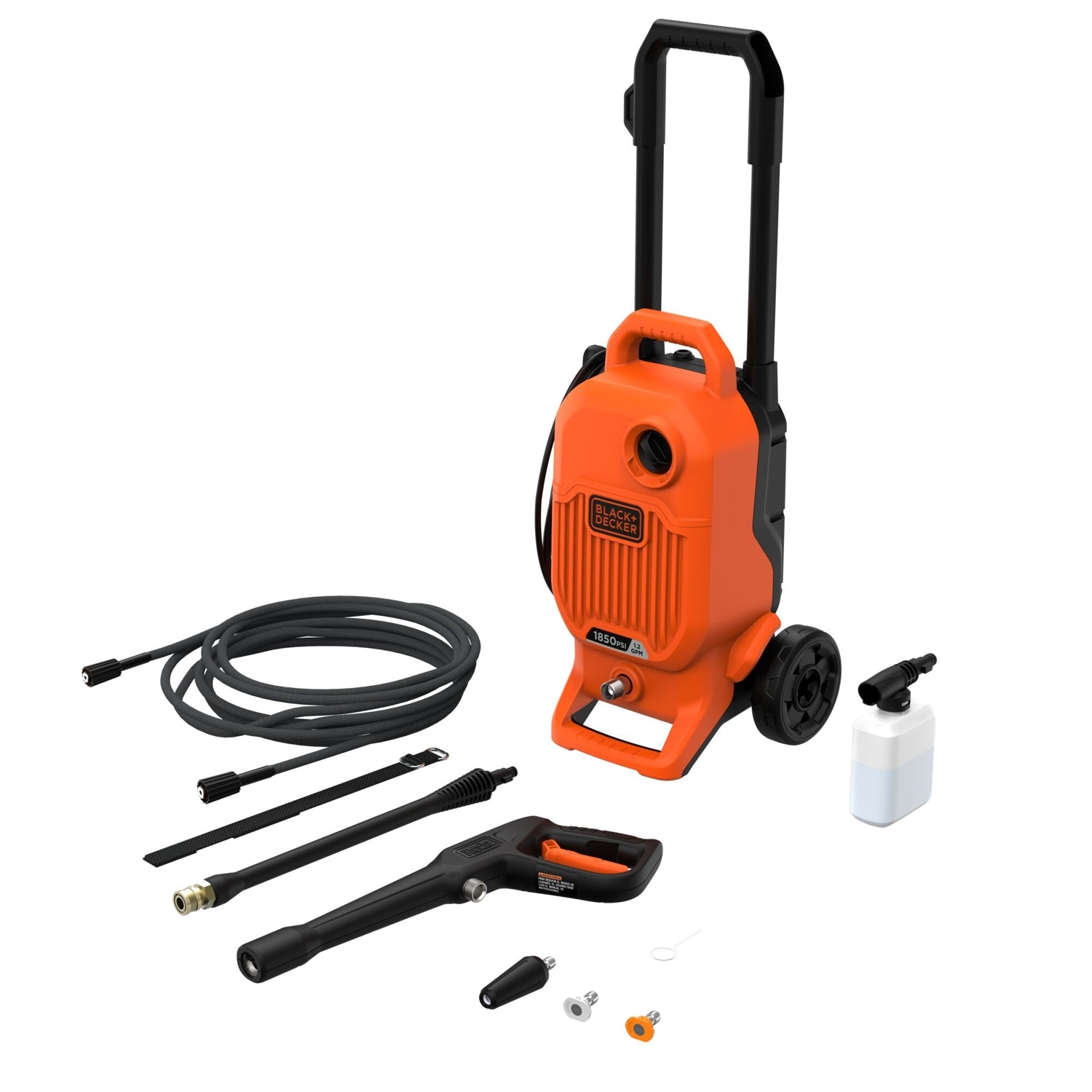 Black & Decker BEPW1850 1850 PSI 1.2 GPM Cold Water Electric Pressure Washer