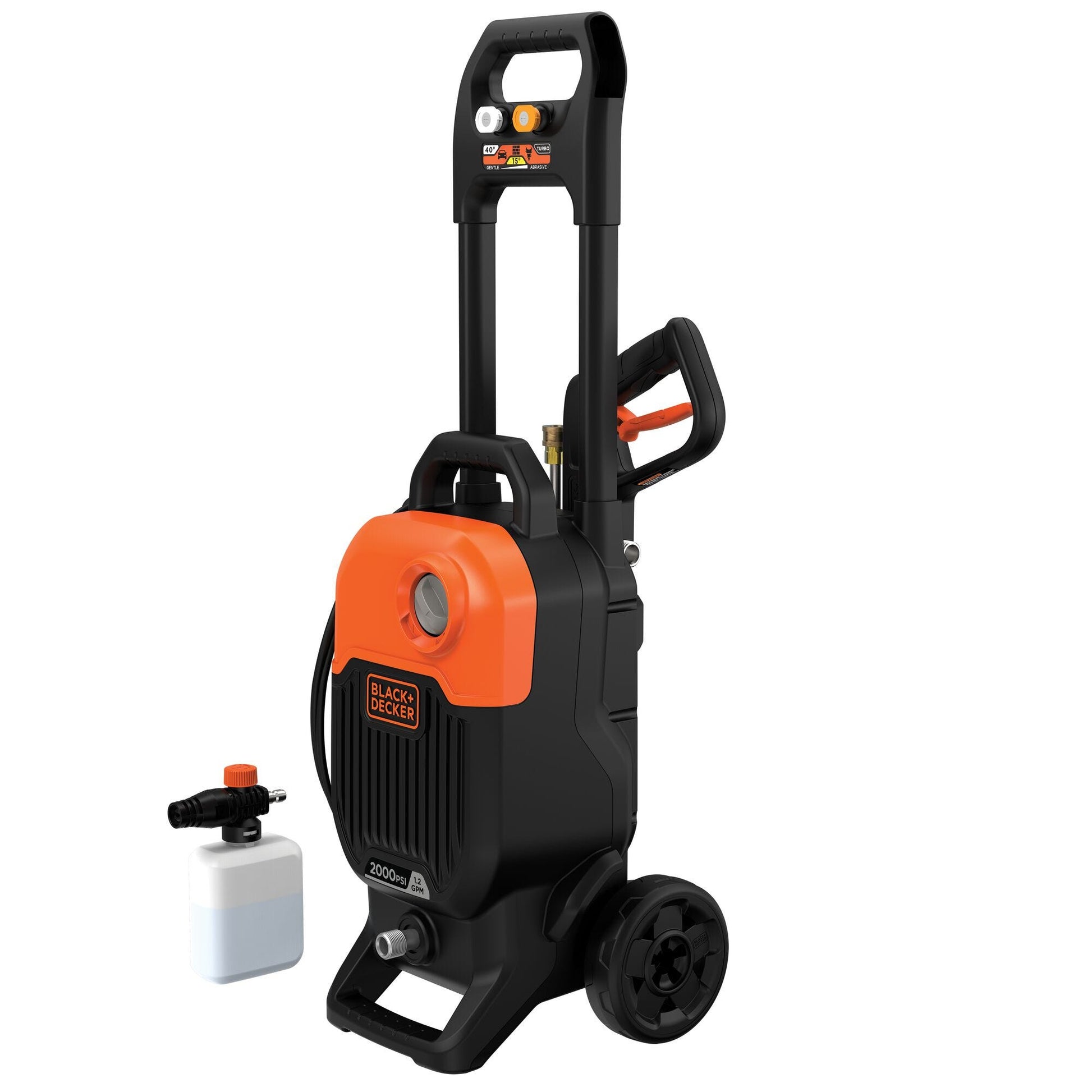 Black & Decker BEPW2000 2000 PSI 1.2 GPM Cold Water Electric Pressure Washer