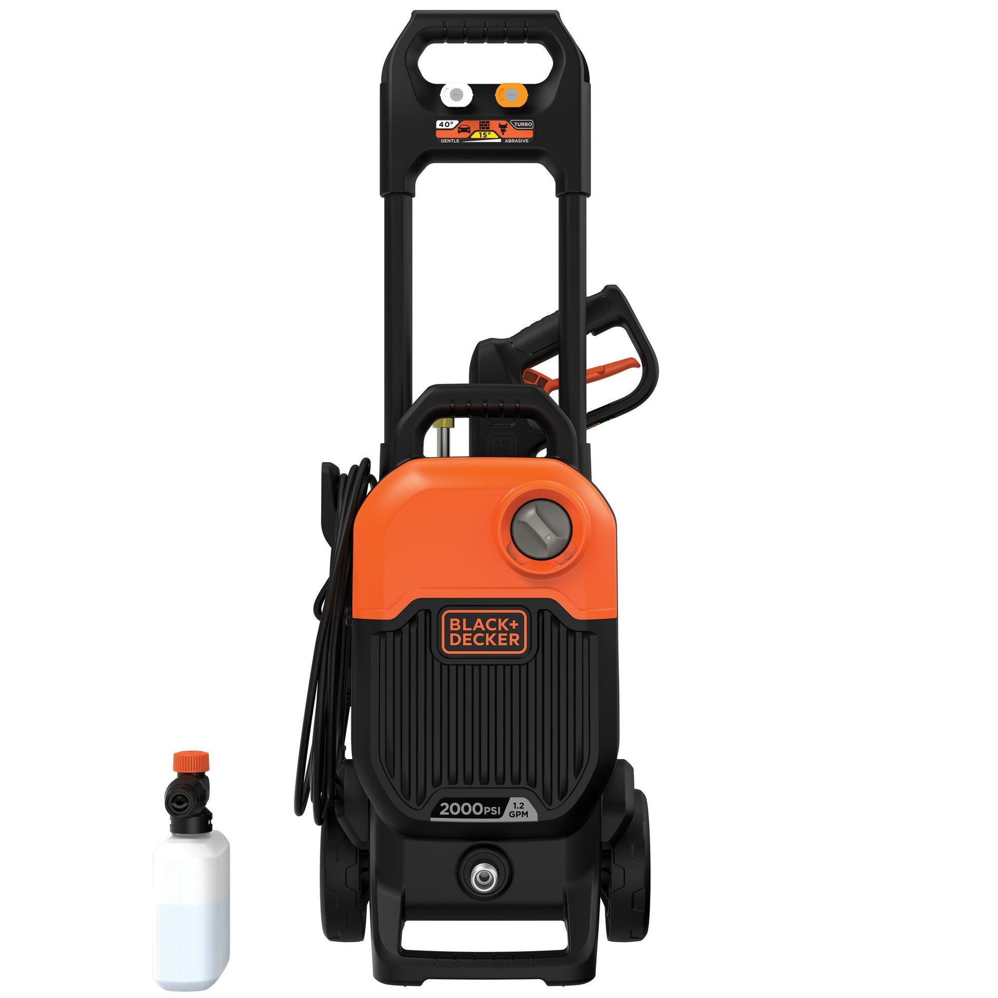 Black & Decker BEPW2000 2000 PSI 1.2 GPM Cold Water Electric Pressure Washer