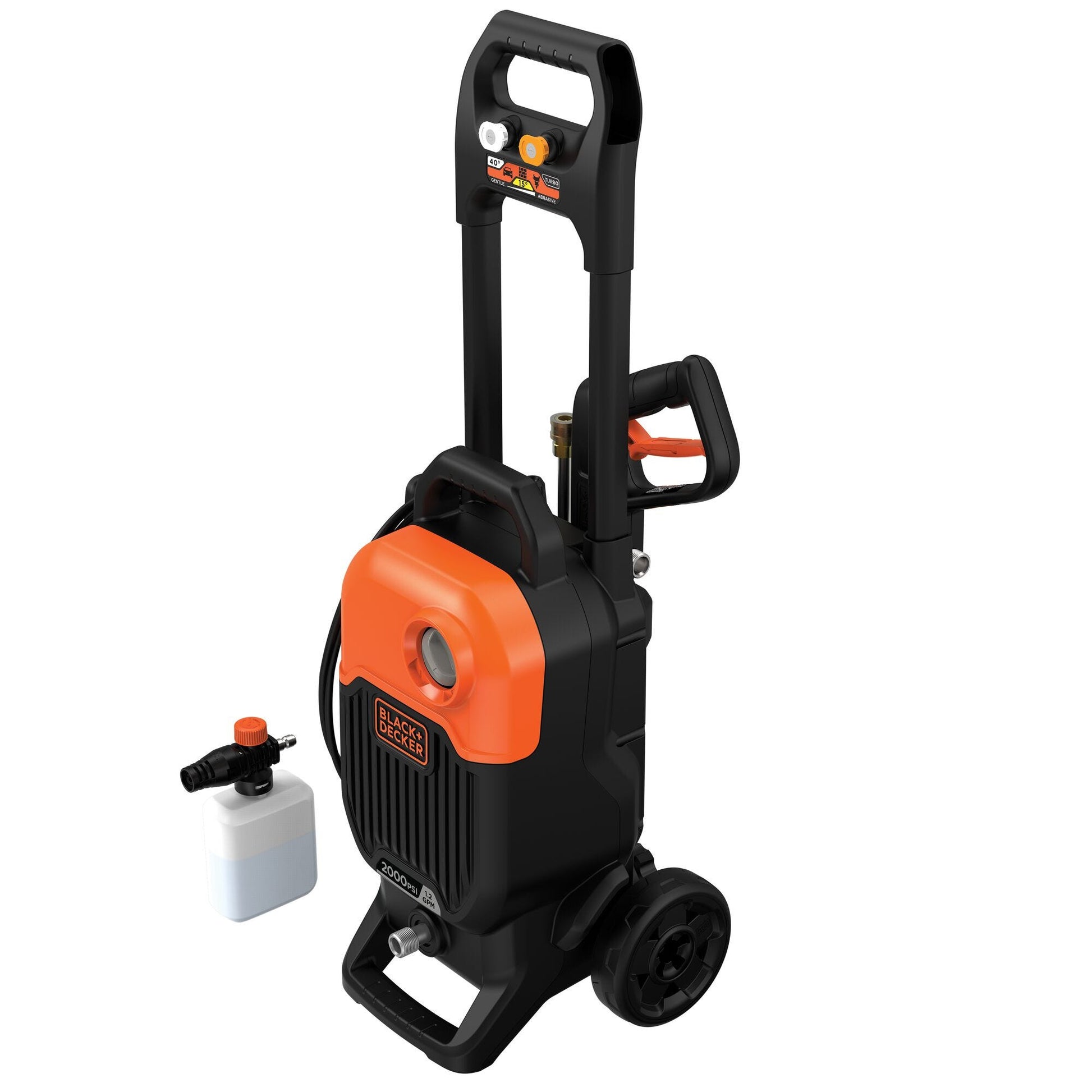 Black & Decker BEPW2000 2000 PSI 1.2 GPM Cold Water Electric Pressure Washer