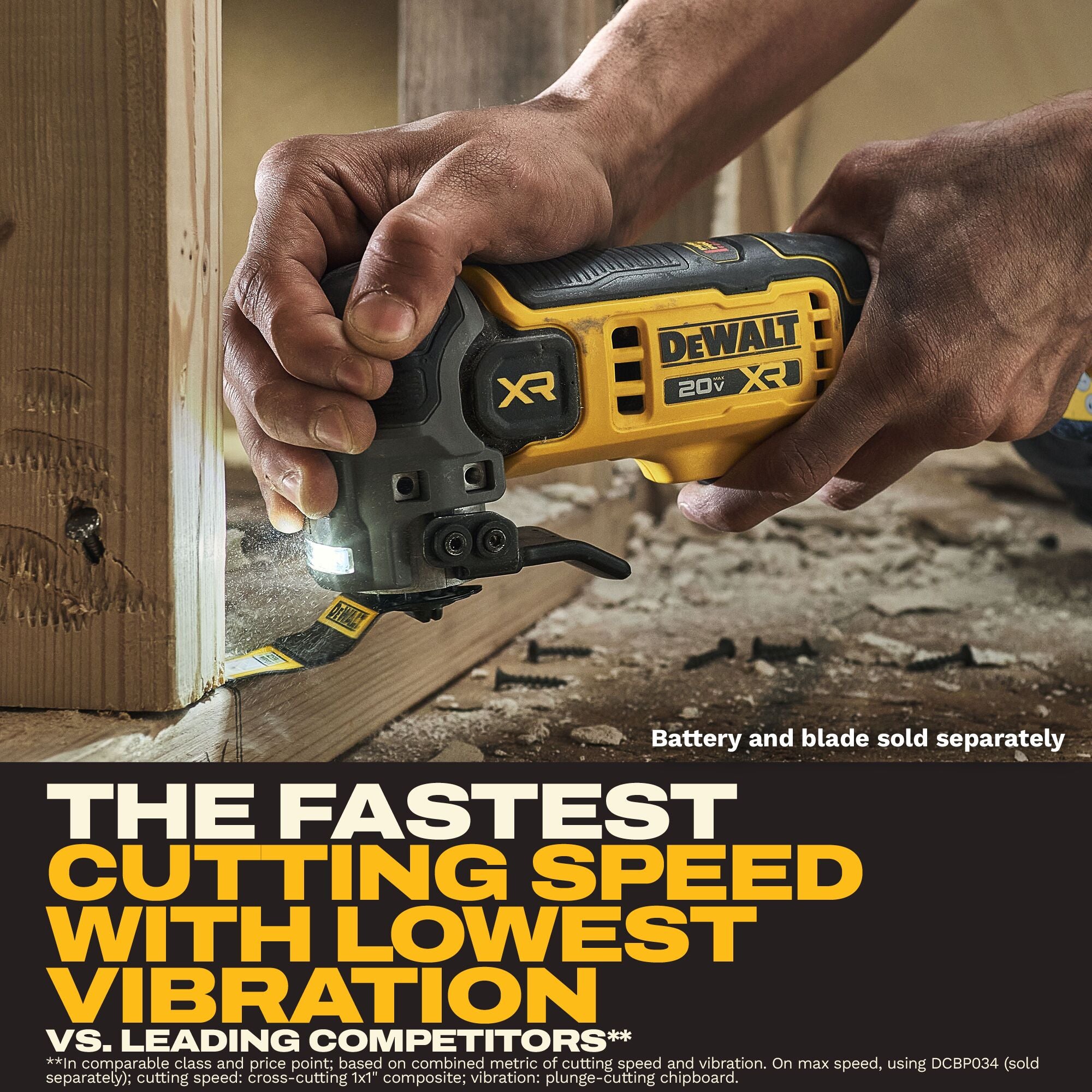 DEWALT 20V MAX* XR® Oscillating Multi-Tool (Tool Only)
