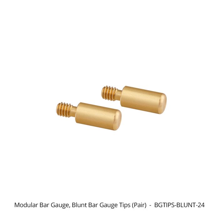 BGTIPS-BLUNT-24 Blunt Bar Gauge Tips (Pair)