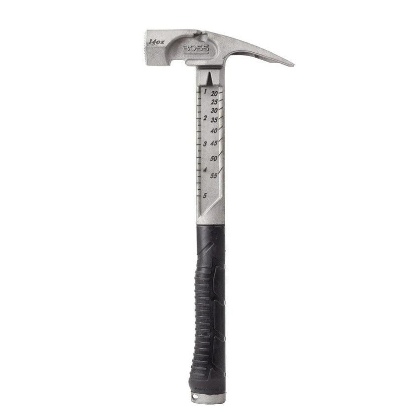 Boss Hammers BHPPS14TIM 14 oz. Pro Plus Titanium Milled Face Hammer