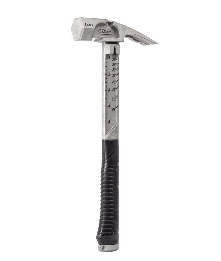 Boss Hammers BHPPS14TIS 14 oz. Pro Plus Titanium Smooth Face Hammer