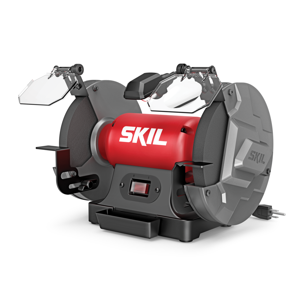 SKIL BI9502-00 3.0 Amp 8 In. Benchtop Grinder