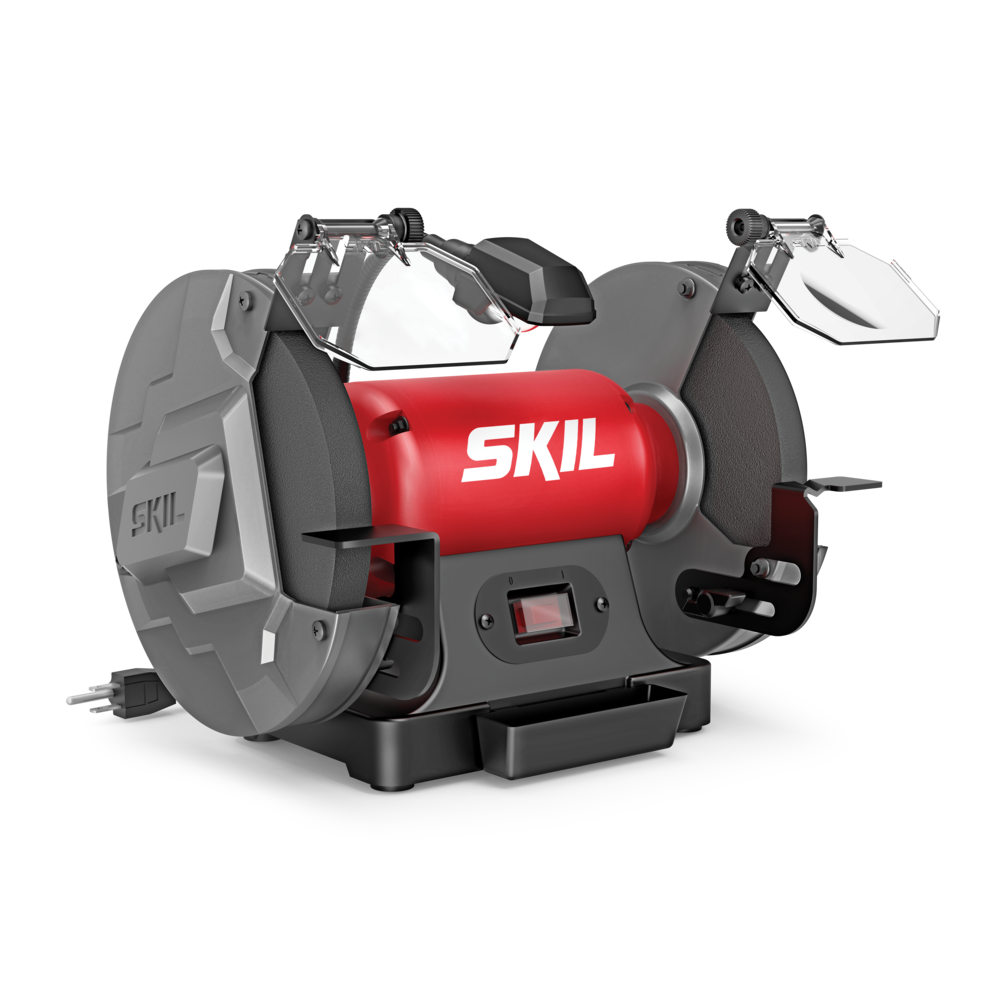 SKIL BI9502-00 3.0 Amp 8 In. Benchtop Grinder