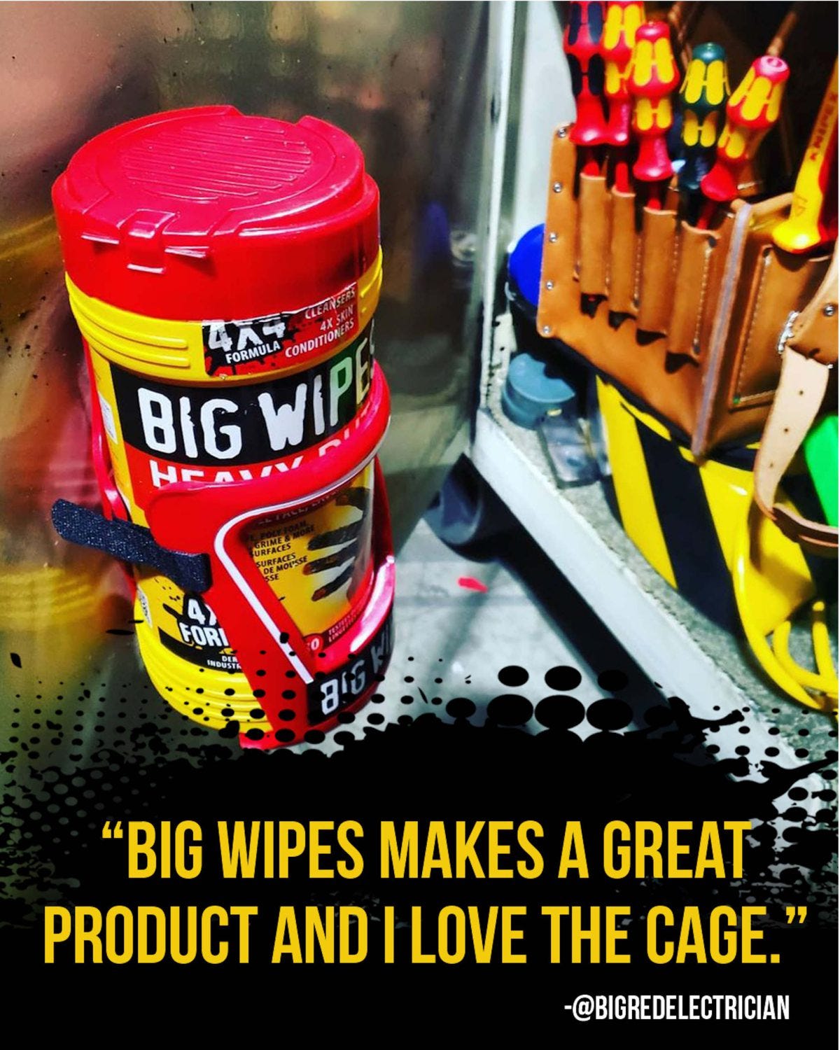 Big Wipes The Cage Wipe & Spray Dispenser