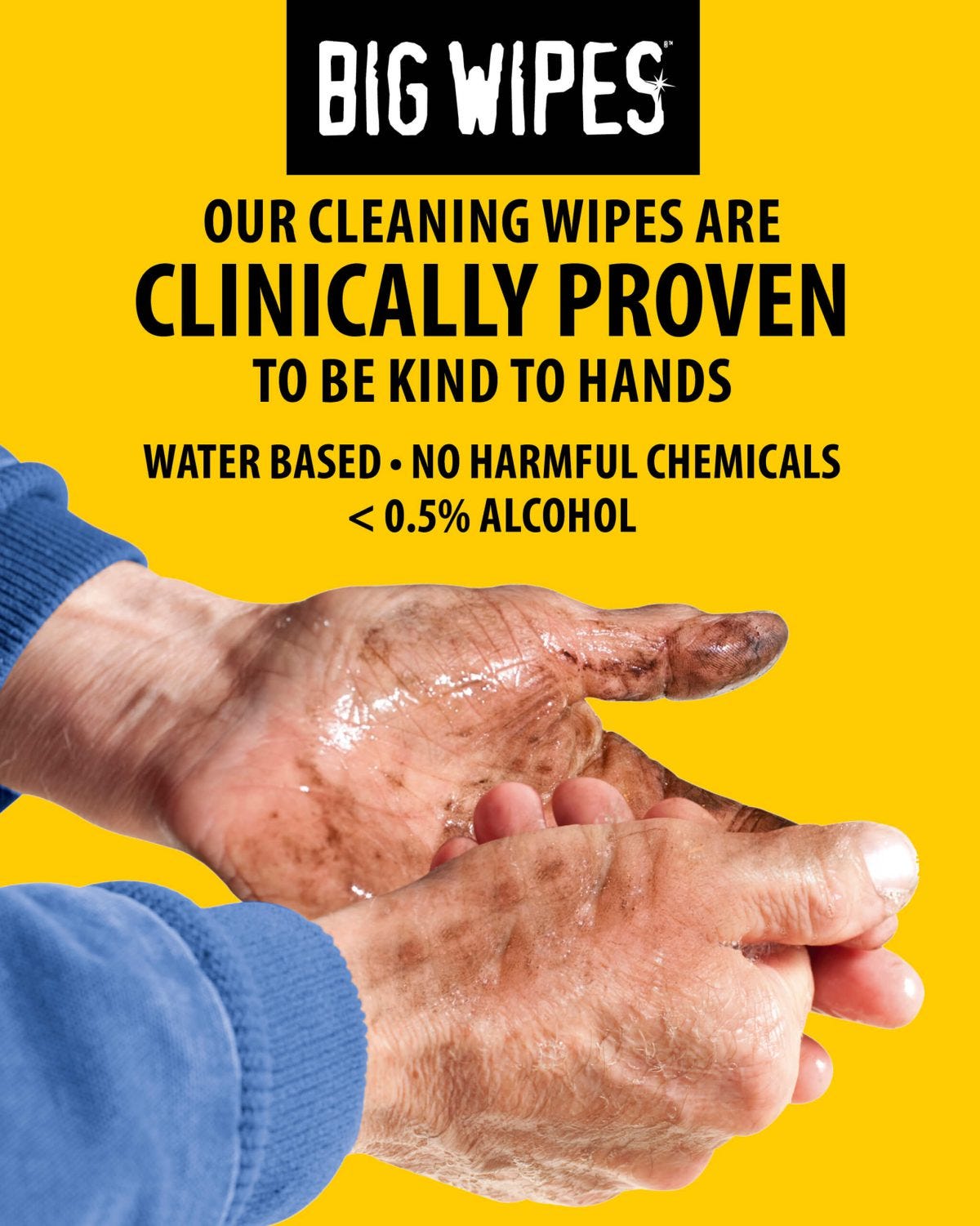 Big Wipes Industrial Cleaning Heavy Duty Wipe, 1-Count