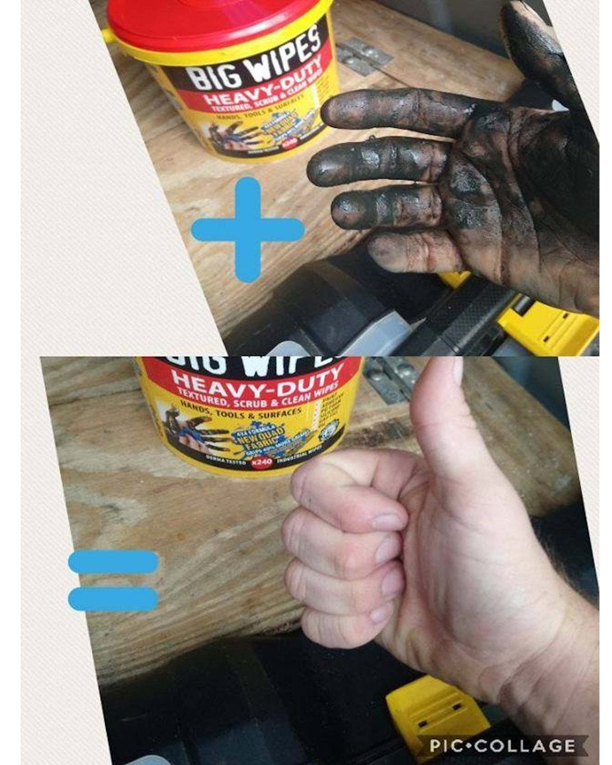 Big Wipes Industrial Cleaning Heavy Duty Bucket, 240-Count