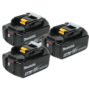 Makita BL1850Bx3 18V LXT Lithium-Ion 5.0Ah Battery, 3-Pack