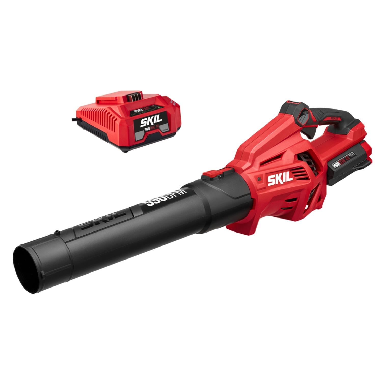 SKIL BL4713C-11 PWR CORE 40 Brushless 40V 530 CFM Leaf Blower Kit