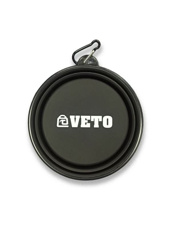 Veto Pro Pac Collapsible Pet Bowl, Black