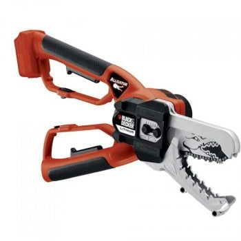 Black & Decker LLP120B 20V MAX Lithium-Ion Cordless Chainsaw Alligator Lopper - Thumbnail 4