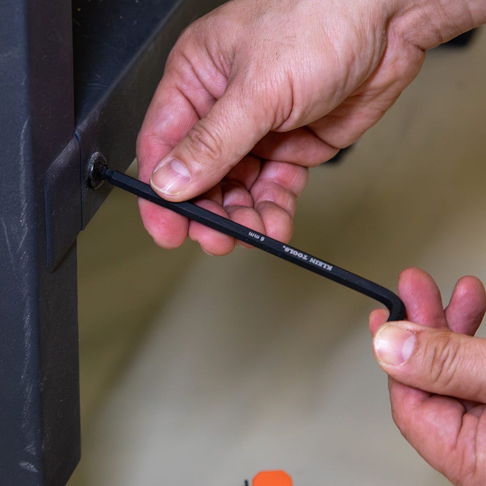 Klein Tools BLS22 22-Piece Long Ball End Hex Key Set, SAE/Metric