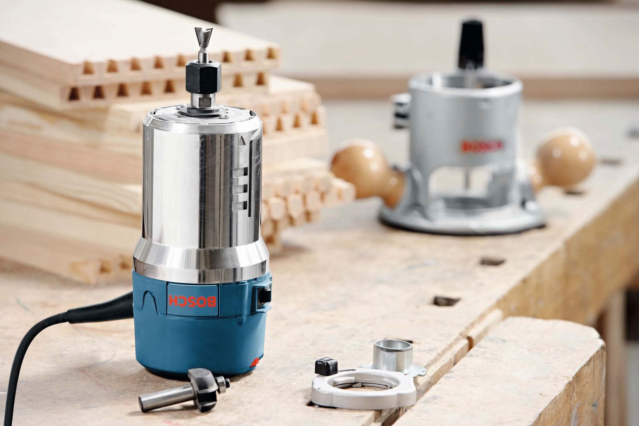 Bosch 1617EVSPK Corded 2.25 HP Combination Plunge and Fixed Base
