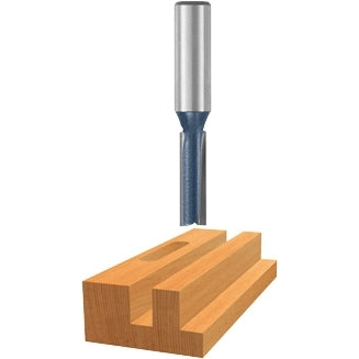 Bosch 84207M 3/8 In. x 1-1/4 In. Carbide Tipped 2-Flute Straight Router Bit
