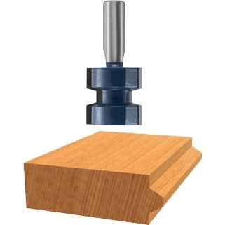 Bosch 84509M 1-1/4 In. x 1-1/4 In. Carbide Tipped Wedge Tongue Router Bit
