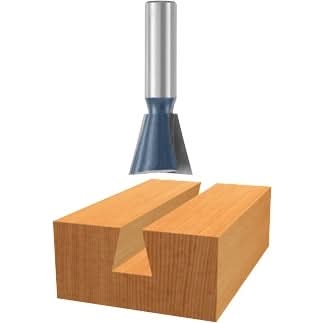 Bosch 84710M 14-Degree x 3/4 In. Carbide Tipped Dovetail Router Bit