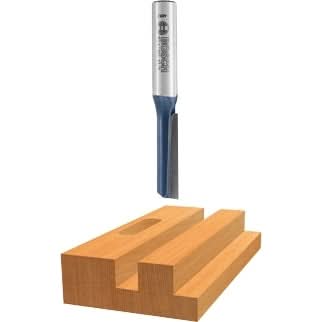 Bosch 85264M 1/2 In. x 2 In. Carbide Tipped 1-Flute Straight Router Bit