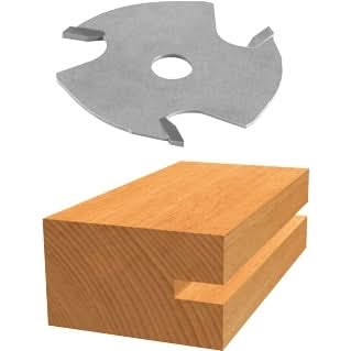 Bosch 85528M 3/32 In. Carbide Tipped 3-Wing Slotting Cutter Router Bit
