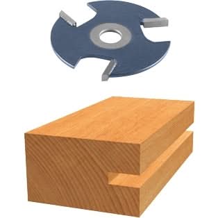Bosch 85530M 5/32 In. Carbide Tipped 3-Wing Slotting Cutter Router Bit