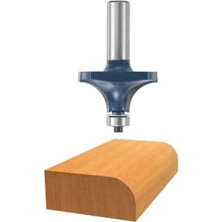 Bosch 85596M 5/8 In. x 7/8 In. Carbide Tipped Roundover Router Bit