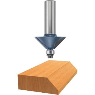 Bosch 85597M 1-5/16 In. x 45-Degree Carbide Tipped Chamfer Router Bit