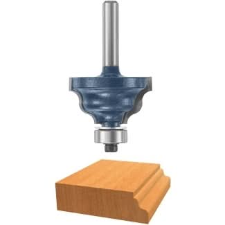 Bosch 85606M 1-1/4 In. x 11/16 In. Carbide Tipped Wavy Edge Router Bit
