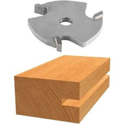 Bosch 85609M 3/16 In. Carbide Tipped 3-Wing Slotting Cutter Router Bit