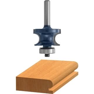 Bosch 85668M 1/4 In. x 3/4 In. Carbide Tipped Edge Beading Router Bit