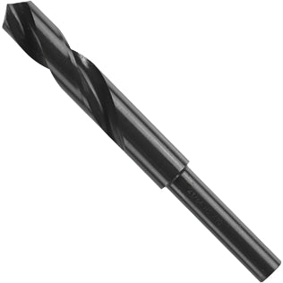 Bosch BL2172 45/64 In. x 6 In. Fractional Reduced Shank Black Oxide Drill Bit