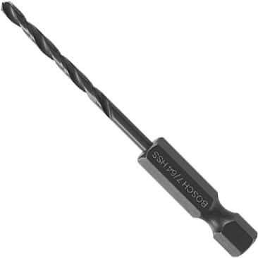 Bosch BL4134IM 12-Piece 7/64 In. Impact Tough Black Oxide Drill Bits