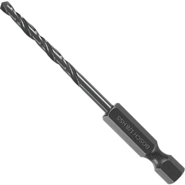 Bosch BL4135IM 12-Piece 1/8 In. Impact Tough Black Oxide Drill Bits