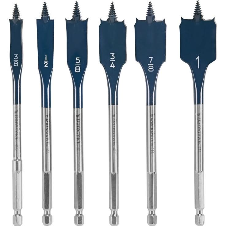 Bosch DSB5006 6-Piece Daredevil Standard Spade Bit Set – Tool Nut