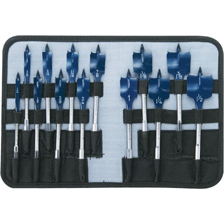 Bosch DSB5013P 13-Piece Daredevil Spade Bit Set in Pouch